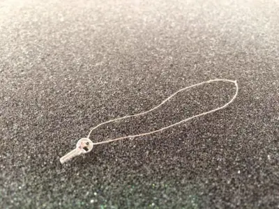 Doctor Who TARDIS Key perception filter Miniature 6th Scale 3D print model