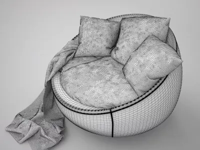 Comfortable chair Free 3D model purchase