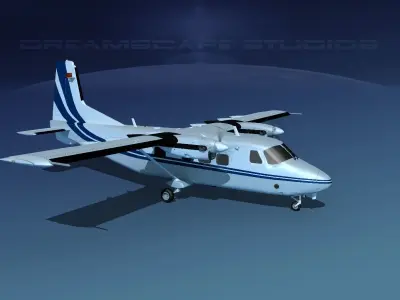 Harbin Y-12 II V02 3D model