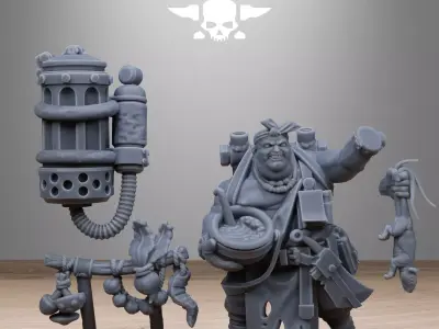 GrimCorp Scrap Operatives 3D print model