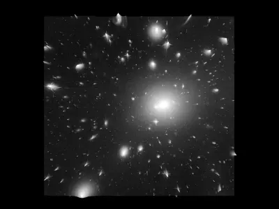 Shapley Supercluster 3D model