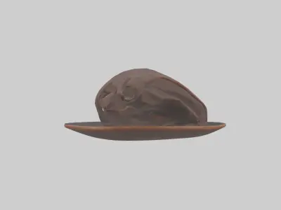 Moose Liver Low-poly 3D model