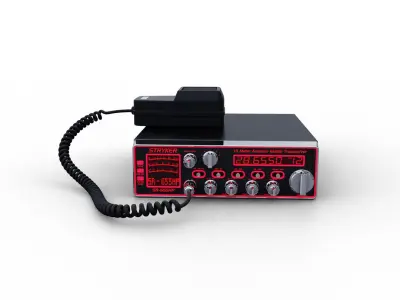 Stryker CB Radio 3D model
