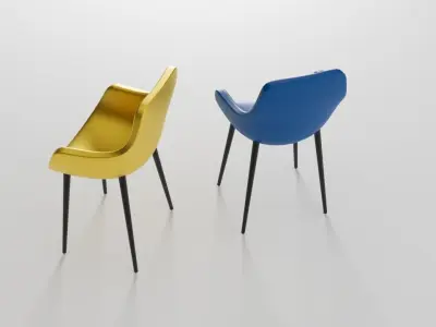 Enri Chair 001 Free low-poly 3D model
