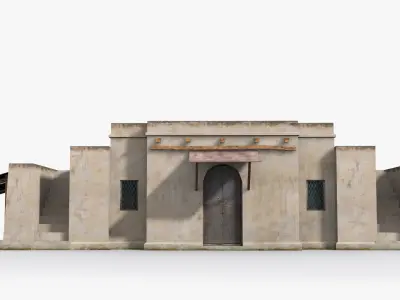 Arab xx13 Low-poly 3D model