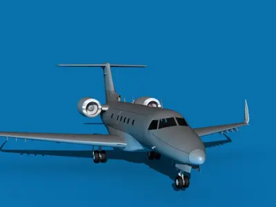 Embraer Praetor 500 V00 3D model