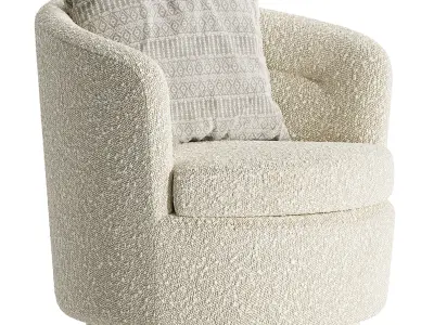 Viv Swivel Chair By westelm Free 3D model