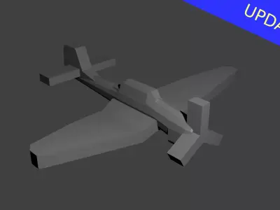 German Ju-87 Stuka Dive Bomber Free 3D print model