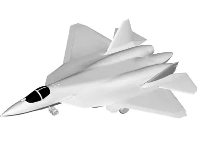 Sukhoi T-50 3D model