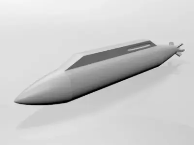 Missile 04 3D model