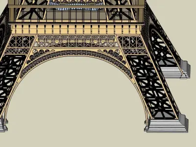 TOUR EIFFEL PARIS 3D print model
