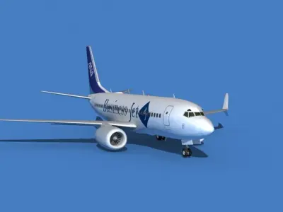 Boeing 737 MAX 7 ANA Business Jet 3D model