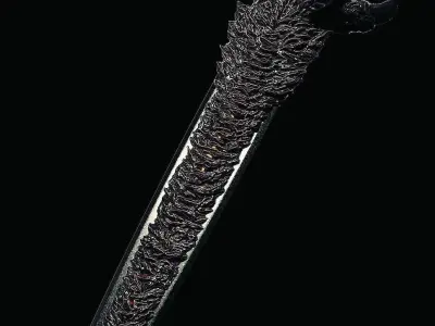 Devil may cry Dante sword Free 3D model