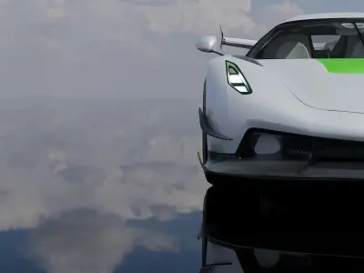 Koenigsegg Jesko Free 3D model