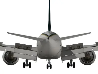 Boeing 777-200LR Pakistan Airlines 3D model
