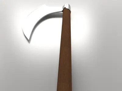 Sickle Axe 3D model