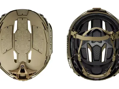 GALVION CAIMAN BUMP HELMET Low-poly 3D model