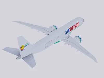 Embraer E-190 E-2 Air Kirib 3D model