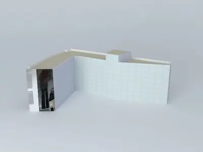 Centre commercial Free 3D model