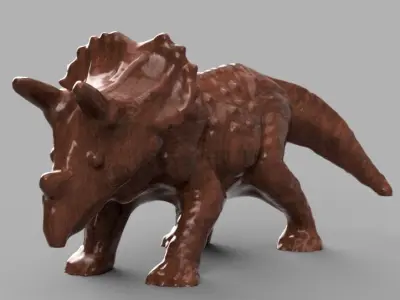 Dinosaure toy dinosaur 3D print model
