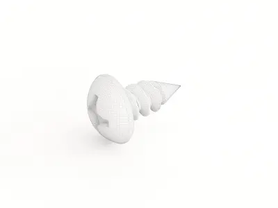 Screw 08 3D model