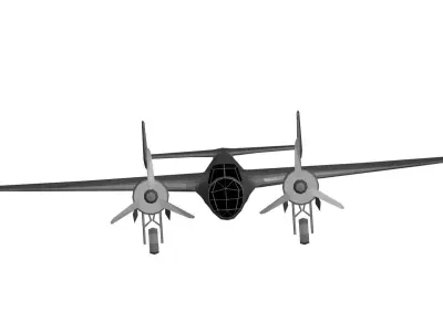 Dornier Do 17 3D model