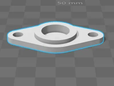 bearings holder D16 B6 d6 3D print model