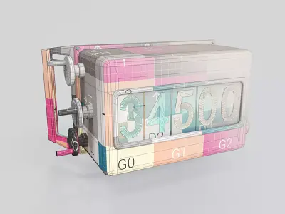 Weight Board Low-poly 3D model