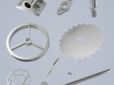 Free Mechanical Parts Free 3D model
