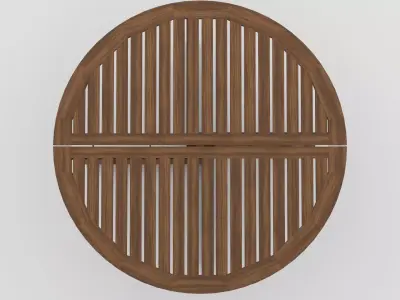 Table Low-poly 3D model 19