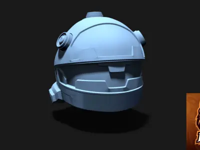 Halo CQB Helmet ready to 3d print 3D model