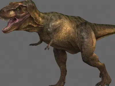 Tyrannosaurus rex -maya 3D model