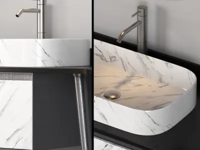 ARTELINEA T60 120 bathroom furniture Free 3D model
