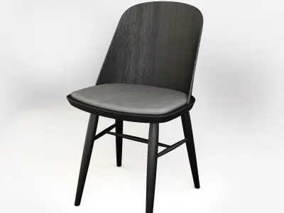 Synnes dining chair Free 3D model