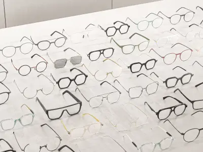 glasses shop 3D model