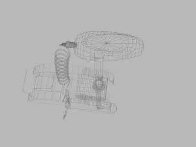 Trolling Motor 3D model