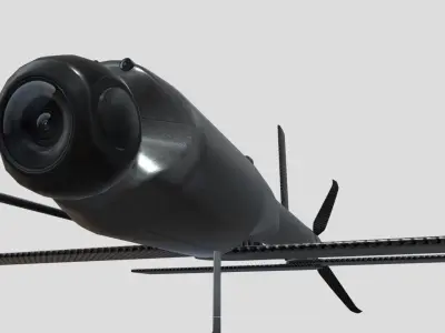 UAV Switchblade 600 Low-poly 3D model