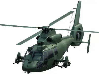 HARBIN Z-9W 3D model