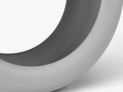 Goodyear Eagle Tire Low-poly 3D model