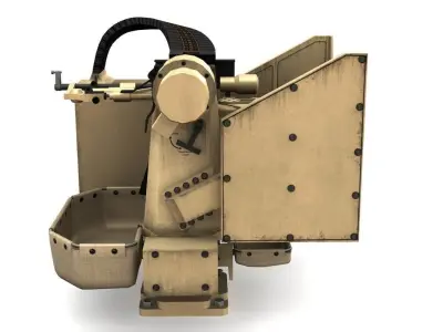 Crows Kongsberg Low-poly 3D model