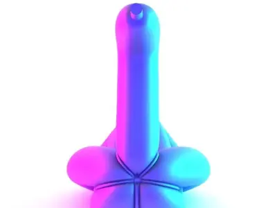 Glam Swan Balloon Decoration Props Second Life toy 3D print model