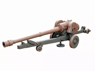 2S19 Msta-S 3D Model Print - STL File - 3D Printing 3D print model