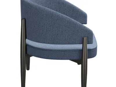 Club Armchair 3D model purchase