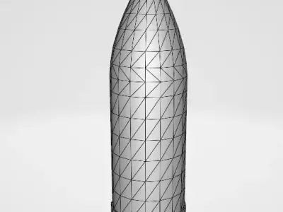 Cannon Round Free 3D model