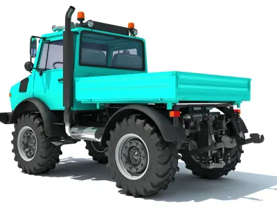 Multi Purpose Tractor Truck 3D model