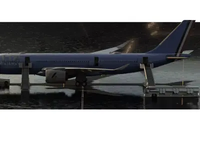 Airbus A330-202 3D model