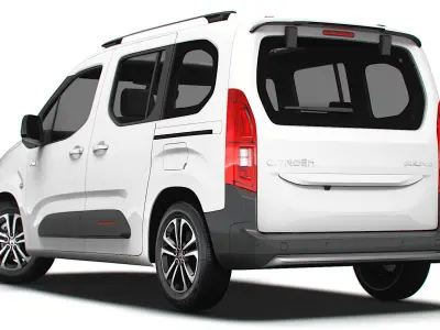 Citroen Berlingo XTR UK spec 2025 3D model