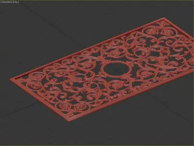 free ornamental classic decoration 3d model frame vol 32 Free 3D model