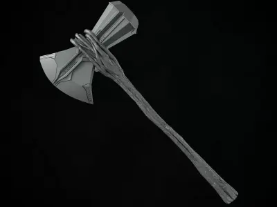  Storm Breaker  Avenger Endgame Thors Weapon 3D print model