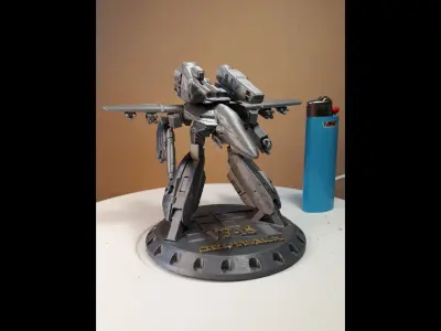 GERWALK VF-1S - MACROSS ROBOTECH STATIC FIGURE 3D print model